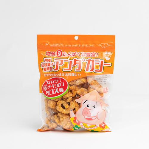 「龍華」の「アンダカシー タコス味」が置かれている