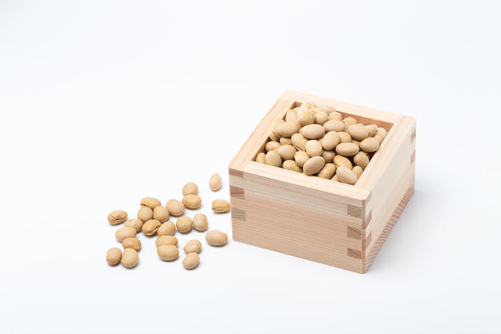 豆まきに使用する煎り大豆