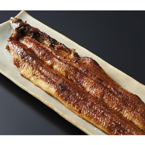 「炭焼きうなぎの魚伊」魚伊一貫作り　炭火焼うなぎ蒲焼きの外観