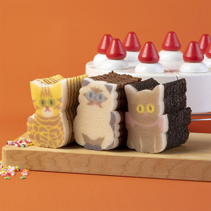  「カタヌキヤ」CatOut！バレンタイン3個セットの商品画像