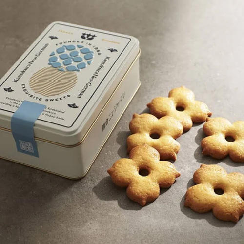 鎌倉ニュージャーマン かまくらボーロ10個入缶