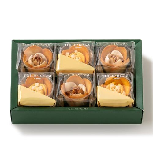 トーキョーチューリップローズの「チューリップローズ バター＆チーズ 6個入」