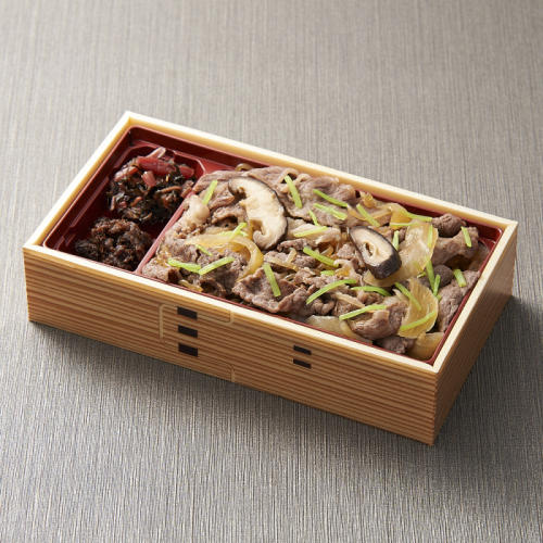 「はり重」の「特製すき焼き弁当」