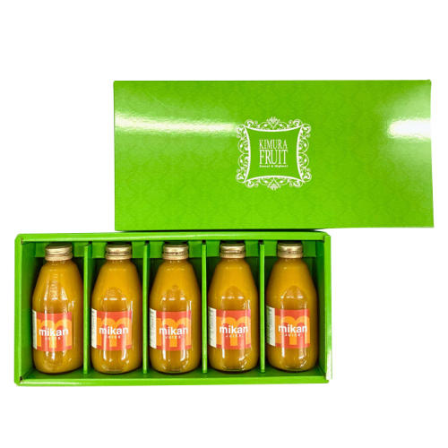 キムラフルーツ みかんジュース(200ml)5本詰合せ