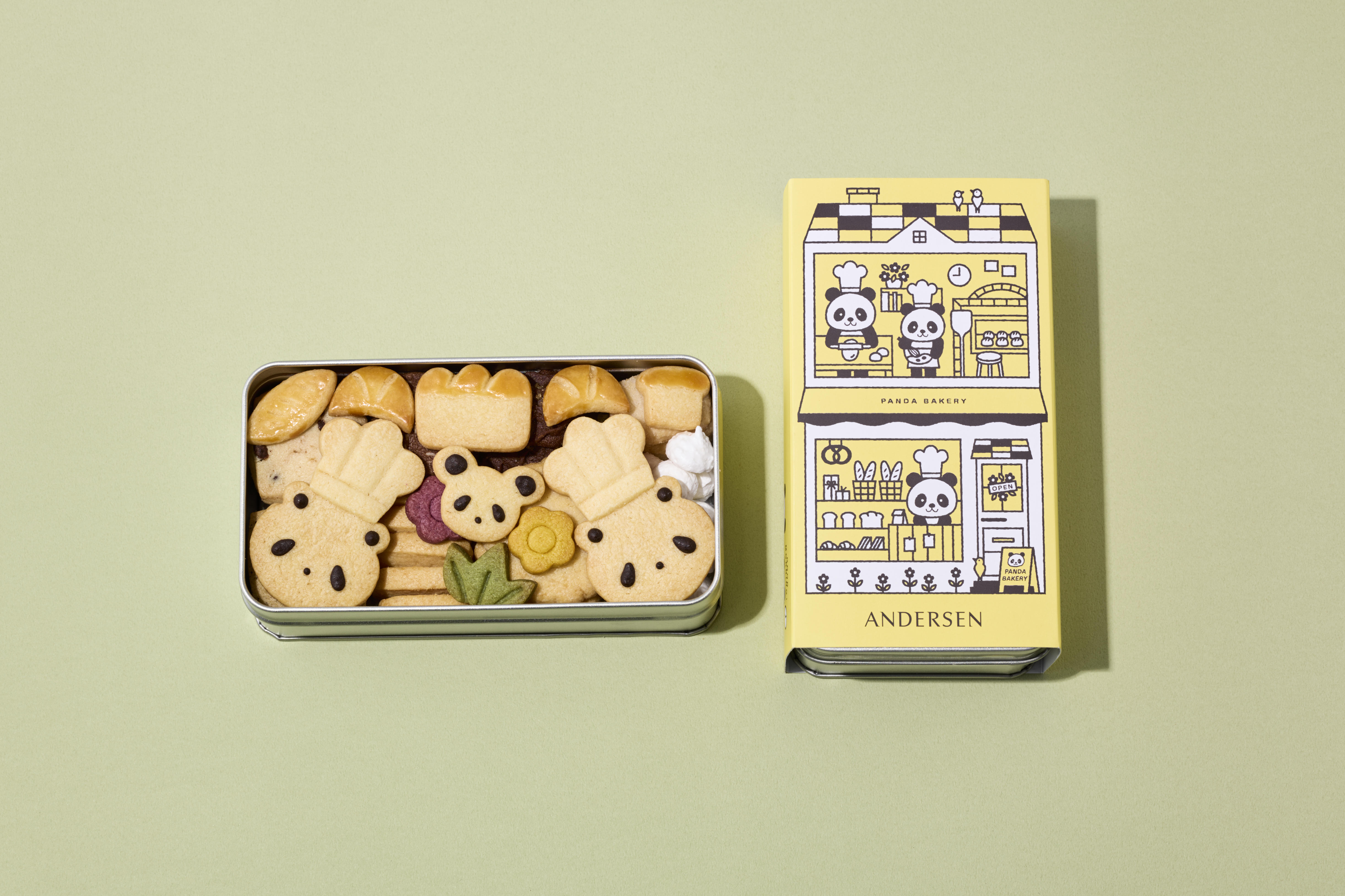 アンデルセンクッキー缶