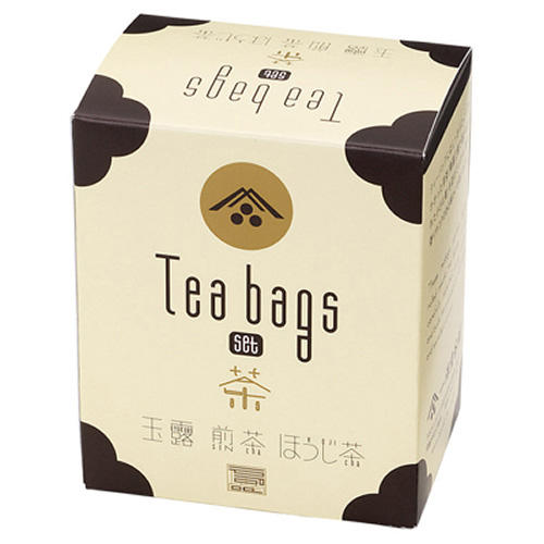 和モダンのおしゃれな箱に入った「一保堂茶舗」のお茶「ティーバッグセット 12袋入」