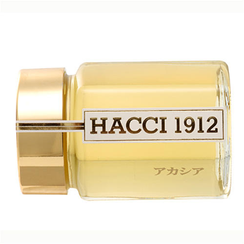 おしゃれなデザインの瓶に入った「ハッチ1912」の「ハンガリー産アカシアはちみつ」