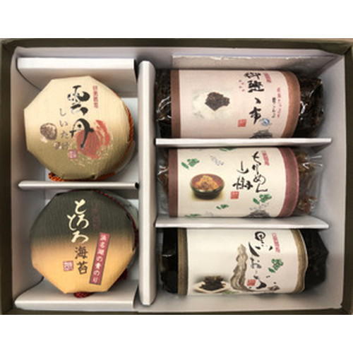 佃煮5種類が入ったギフトセット。