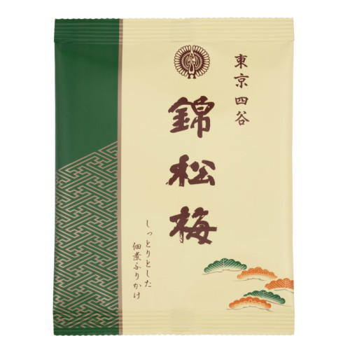 錦松梅のクリーム色をベースにしたパッケージ