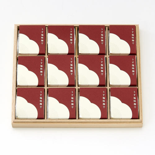 「紀州　石神」石神の梅干 うす塩味梅干 個包装 12粒　