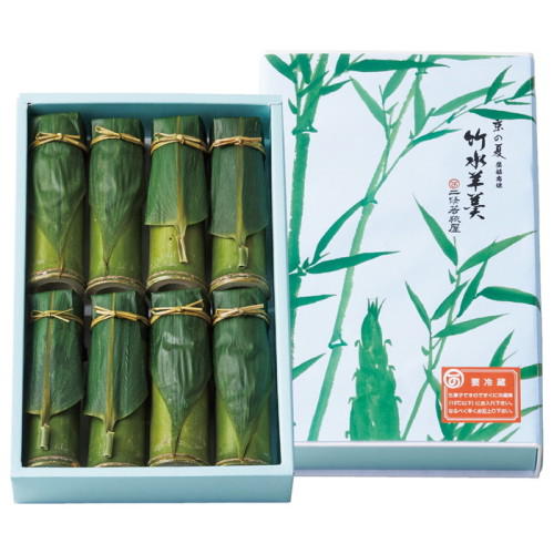 「京都・二條若狭屋」の「京の夏 竹水羊かん」