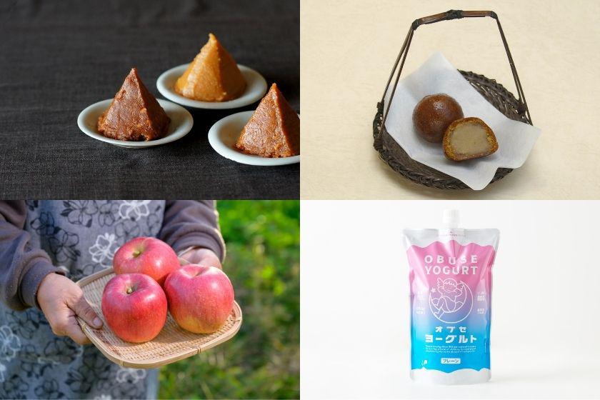 長野県小布施町の「おいしいもの」がうめだマルシェに登場します！