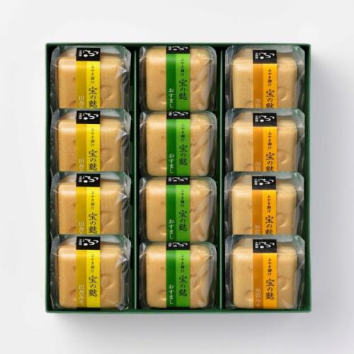 上品なパッケージで個包装された「加賀麩 不室屋」の「おもてなし 12ヶ入」