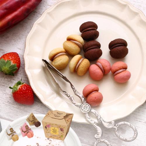 白い皿にのったシーキューブの「サクッチ・ホロッチ 6個入」