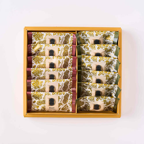 「ピーナッツショップ ドレ」の「ドレ・ベストセレクション12個入り」