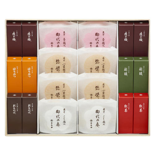 とらや 羊羹・最中詰合せ 6号
