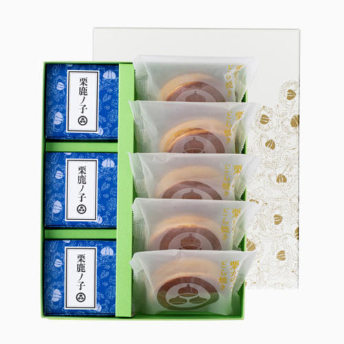 「小布施堂」のおもいのまま箱 No.8025のパッケージ中身