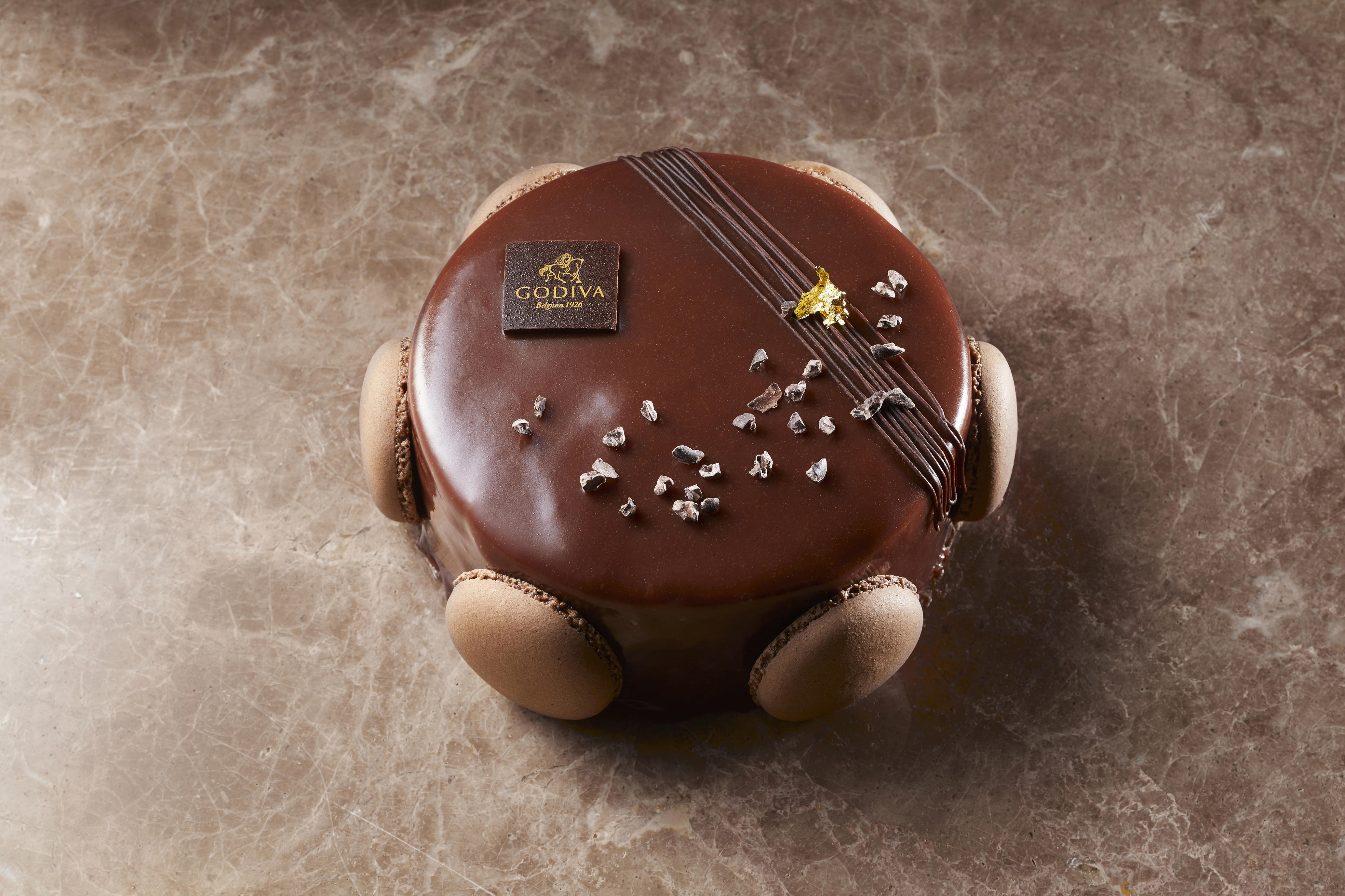 「ゴディバ」チョコケーキ画像