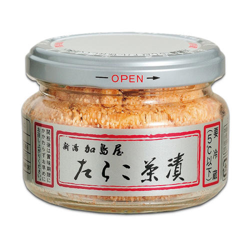 たらこ茶漬けの瓶詰め。