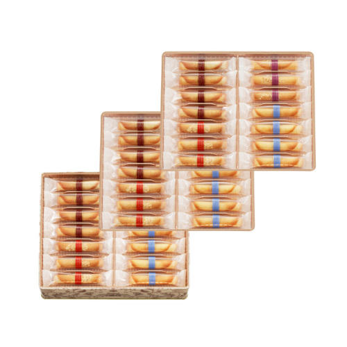 2種類のクッキーが入った「ゴンチャロフ」の「コルベイユ42本」