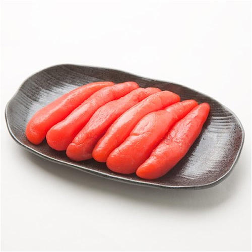 黒い皿にのった黒門三平の「たらこ250g」