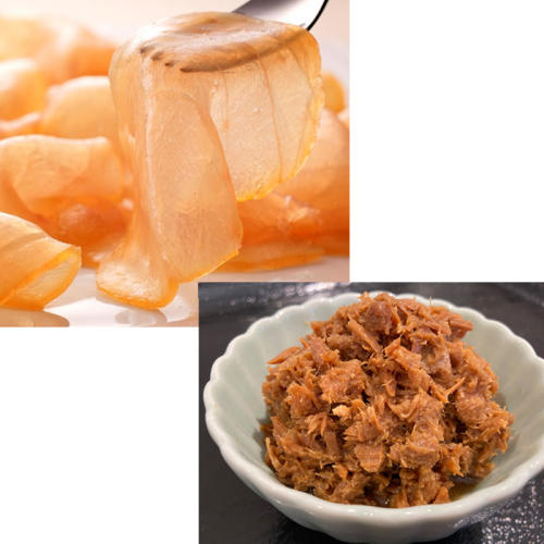 海の生ハムと本鮪そぼろ煮