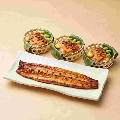 京料理 美濃吉 鰻蒲焼と鰻の飯蒸し詰合せ
