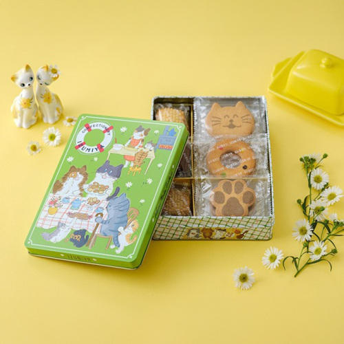 泉屋お「ねこ缶【365日クッキーがつづる幸せ】」