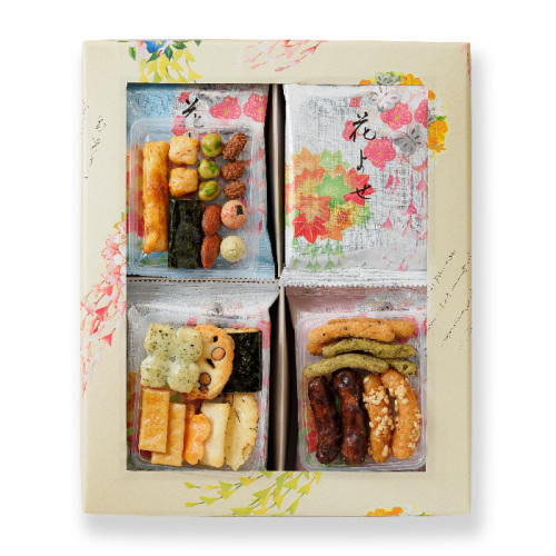 ベージュのパッケージに入った米菓