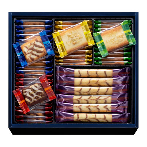 ラングドシャを使用したクッキーサンドの詰め合わせ