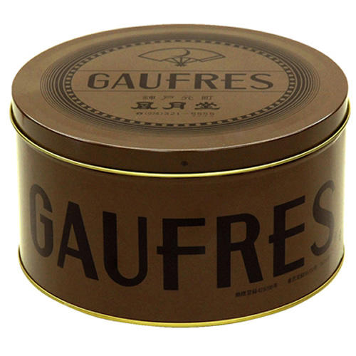 神戸風月堂のゴーフル15Sの缶