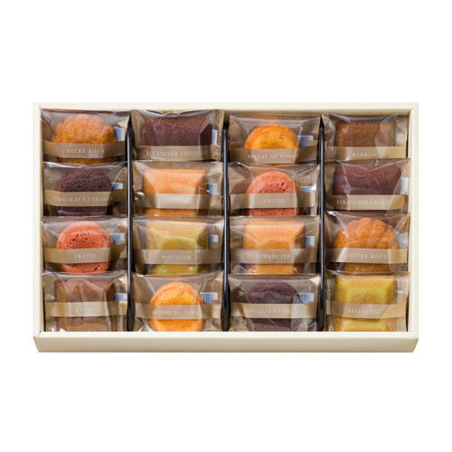 ブールミッシュの焼き菓子詰め合わせギフト商品「グランリュクス」箱入り