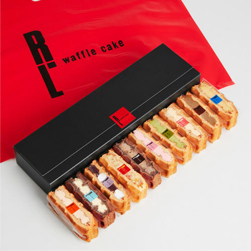 2. 「ワッフル･ケーキの店 R.L(エール・エル)」ワッフルケーキ10個セット