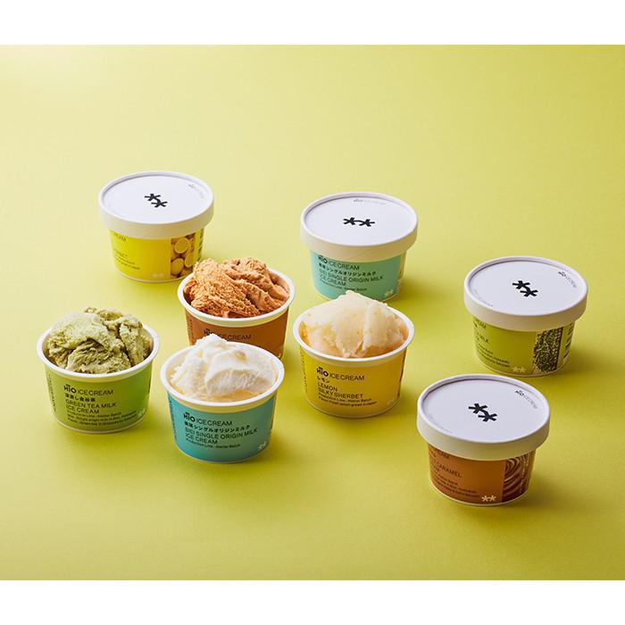 ヒオアイスクリームのクラフトアイスクリームギフトボックス