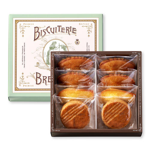 ガレット・ブルトンヌ アソート(8個入)のパッケージ中身