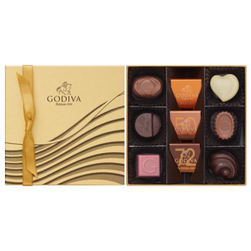 ハート オブ ゴールド コレクション 9粒入のパッケージ中身