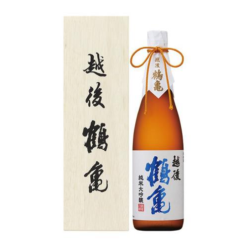 白い木箱tと新潟県産純米大吟醸酒