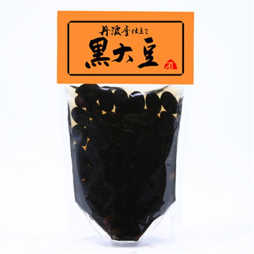 黒大豆甘煮が入ったスタンドパックが置かれている