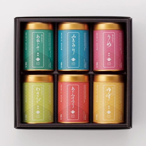 茶色の箱に入った山本山の「バラエティー海苔詰合」
