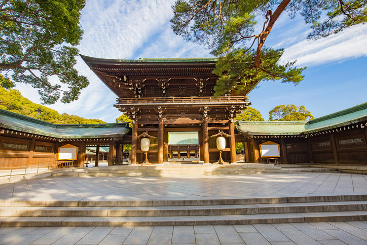 明治神宮の門