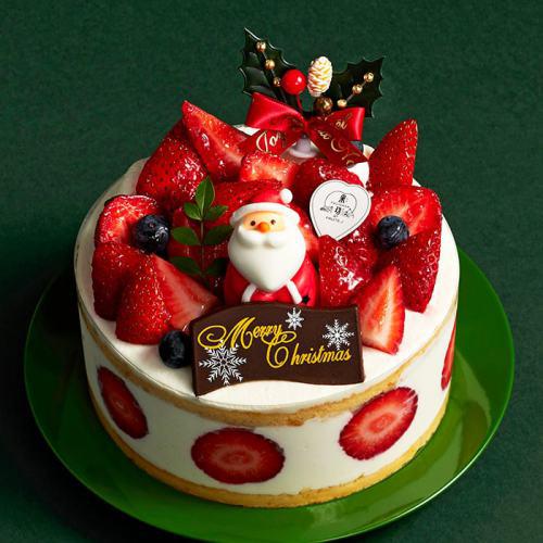 フリュテリー果坊 あまおう苺のクリスマスデコ5号