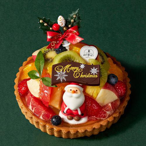 フリュテリー果坊の果の実クリスマスタルト