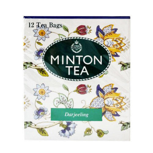 ミントンダージリンのティーバッグのボックスが置かれている