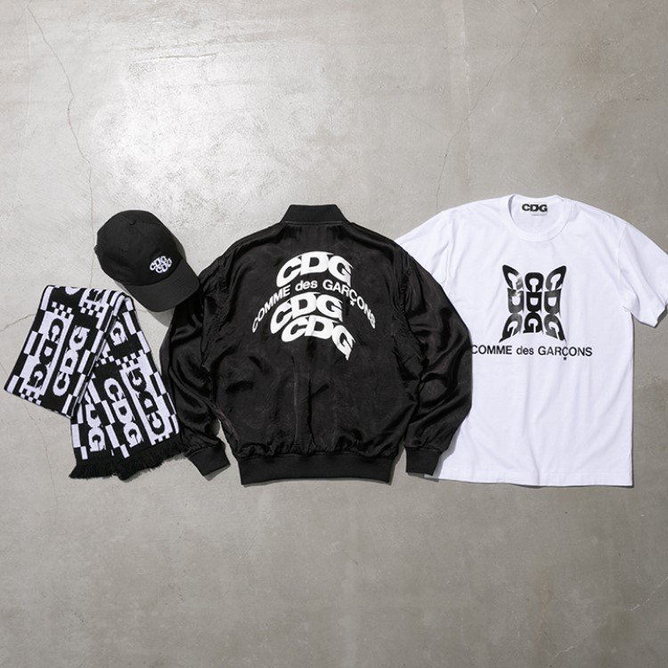 展開店舗限定ブランドのCDG<シーディージー>が多数の限定品を 展開店舗限定ブランドのCDG<シーディージー>が多数の限定品を