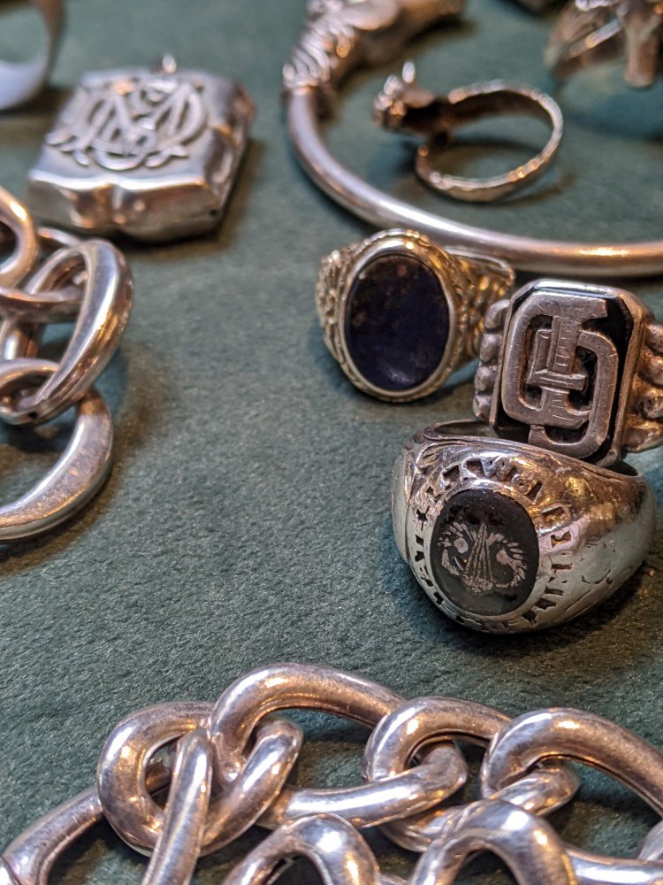 画像２ vintage silver rings  2025 9月 阪急メンズ東京　.jpg