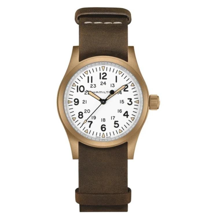 カーキ フィールドMechanical Bronze 38mm