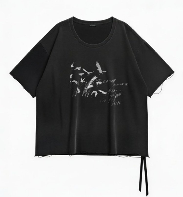 ブラックTシャツ 詳細1