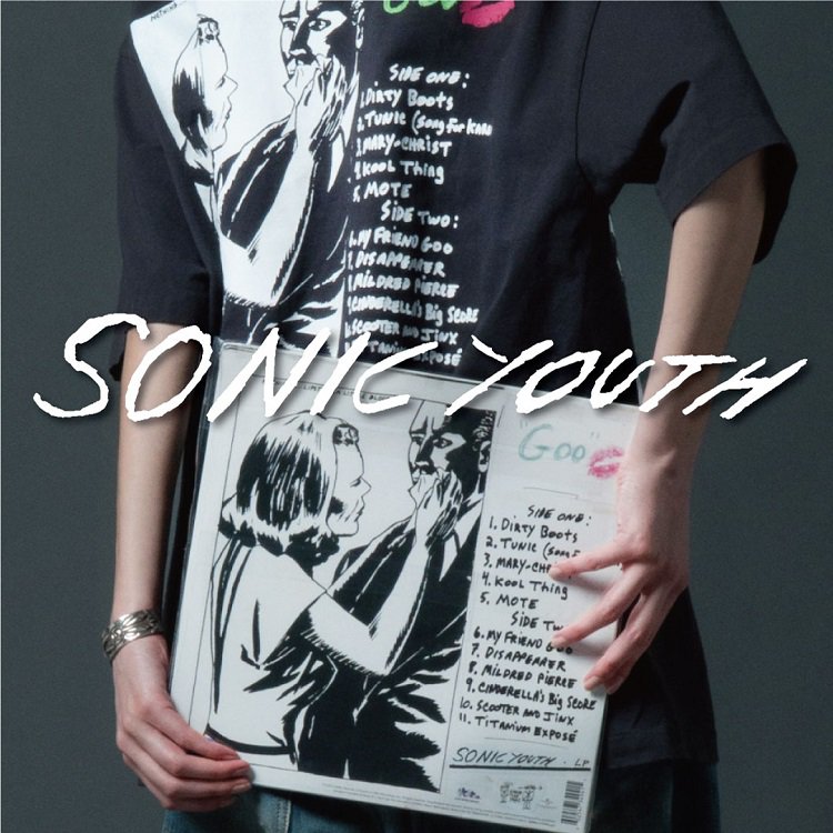SONIC YOUTH オフィシャルTシャツ