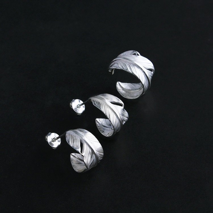 フェザーピアス＆イヤーカフ