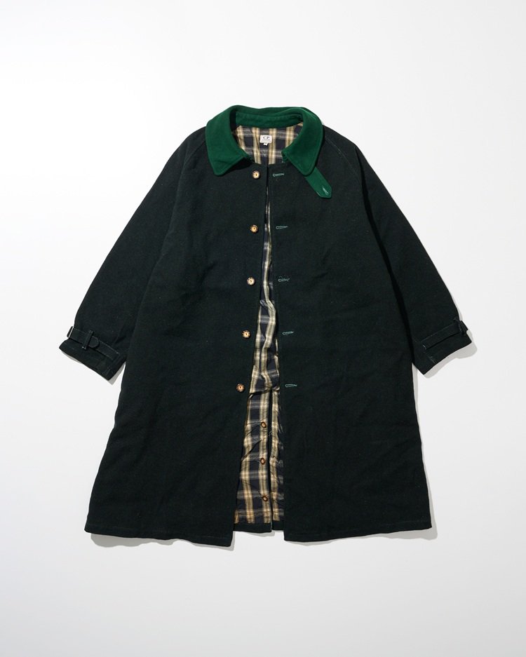 80’s C.P. COMPANY Military Design Wool Overcoat